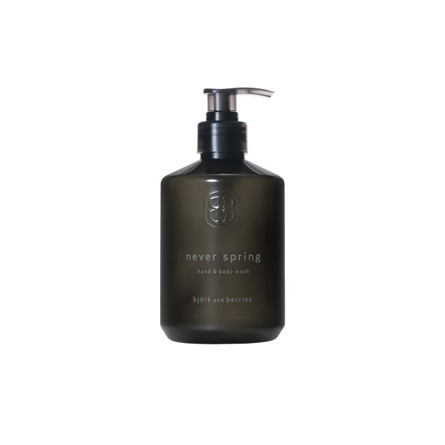 Björk and Berries Never Spring Hand & Body Wash - Uniseks gel za tuširanje