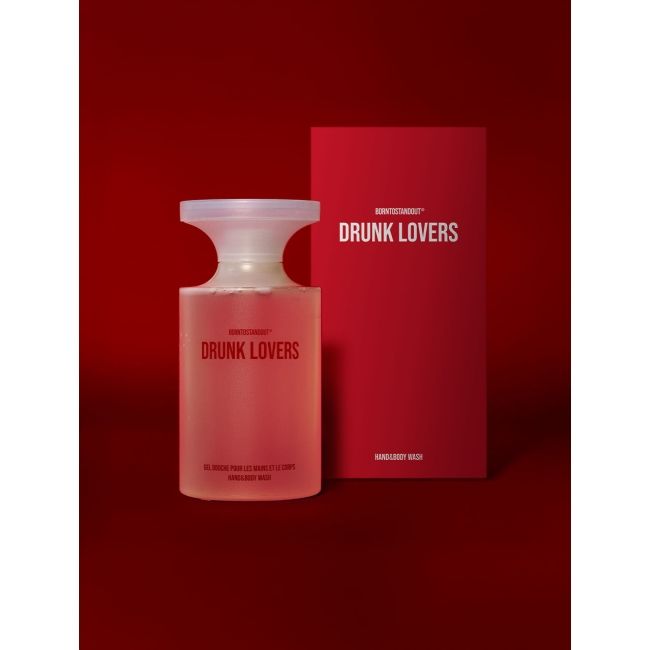 BORNTOSTANDOUT Drunk Lovers Shower Gel - Uniseks gel za tuširanje