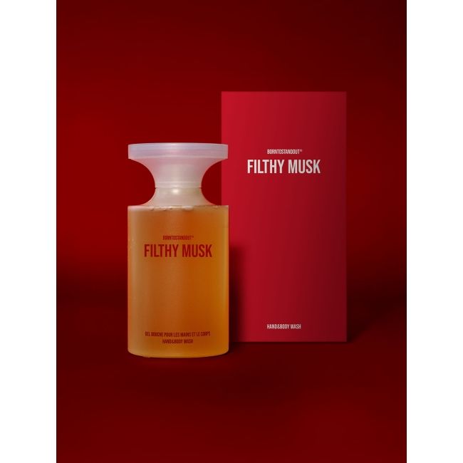 BORNTOSTANDOUT Filthy Musk Shower Gel - Uniseks gel za tuširanje