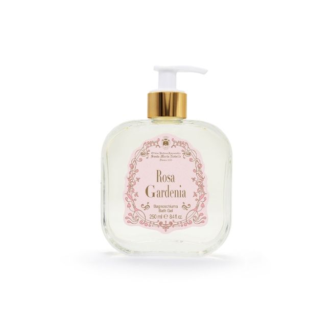 Santa Maria Novella Rosa Gardenia Bath Gel - Uniseks gel za tuširanje